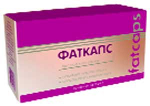 Фаткапс капсулы, 240 мг, 60 шт. - Соликамск